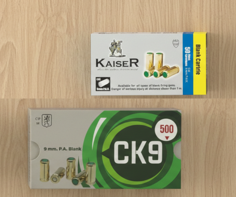 9mm P.A.K Training Blanks – Range Practice Pack | Sports Consumable